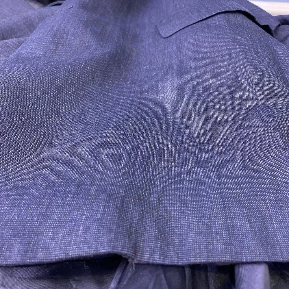 70s 80s Givenchy Gentleman Paris Blazer Suit Jacket (40R) Mens Navy GUC - Picture 12 of 12